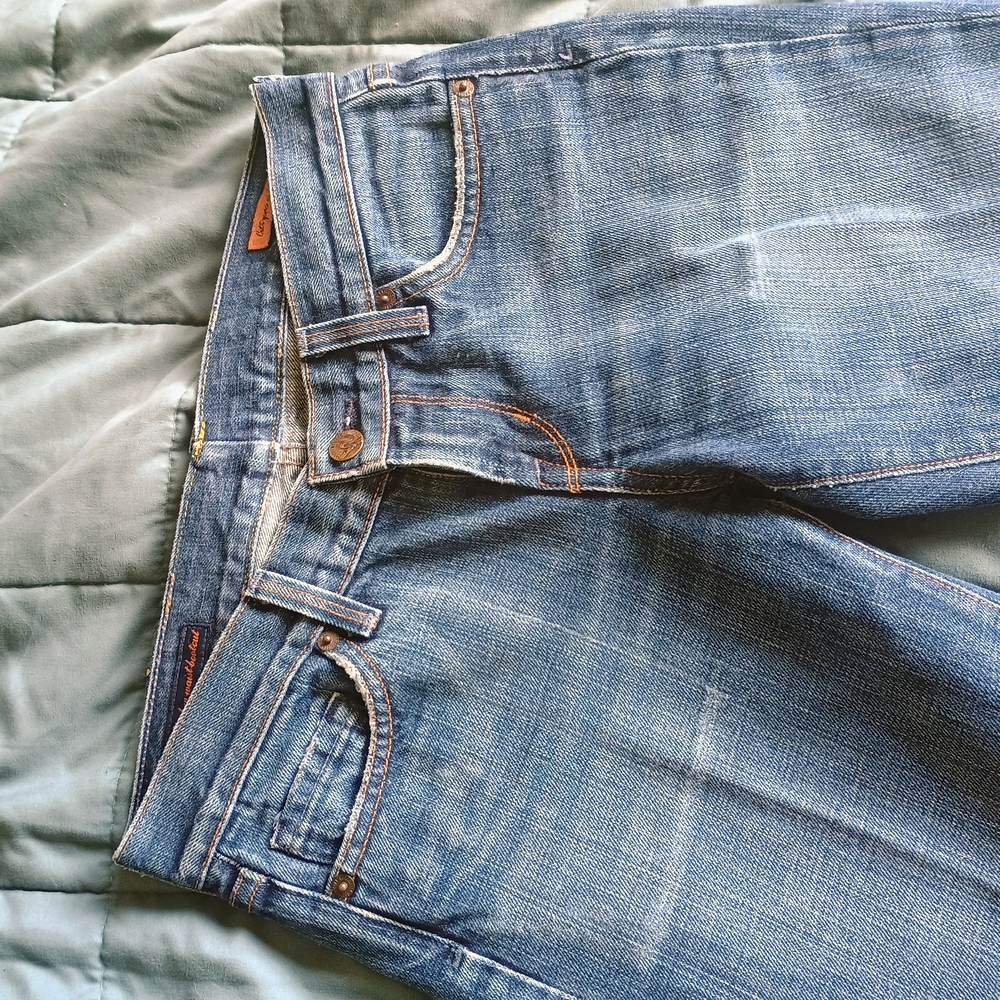 Size 26 Citizens Of Humanity Low Rise Bootcut By Jerome Dahan Blue Jeans Denim